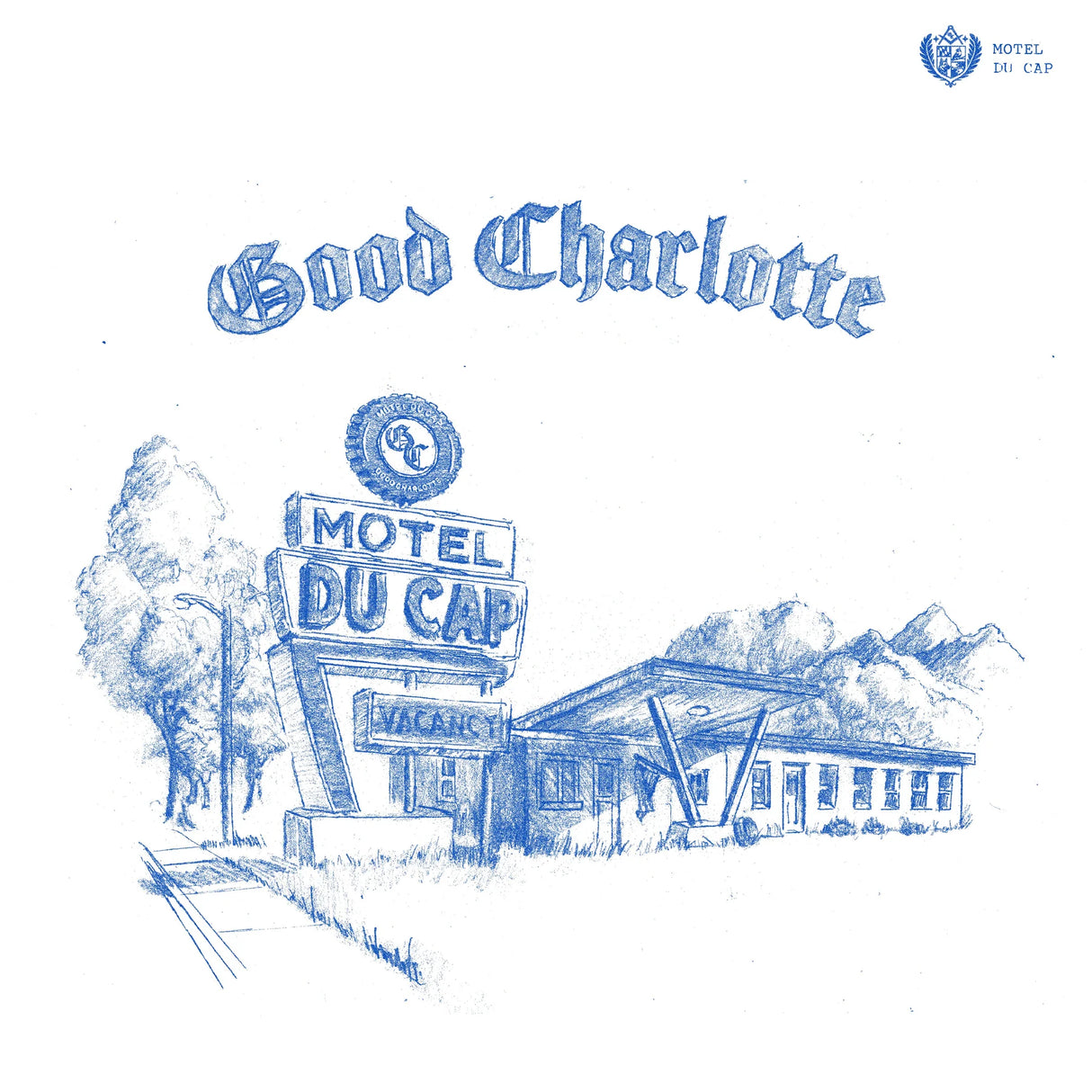 Good Charlotte - Motel Du Cap LP (Indie Exclusive Blue Galaxy Vinyl)