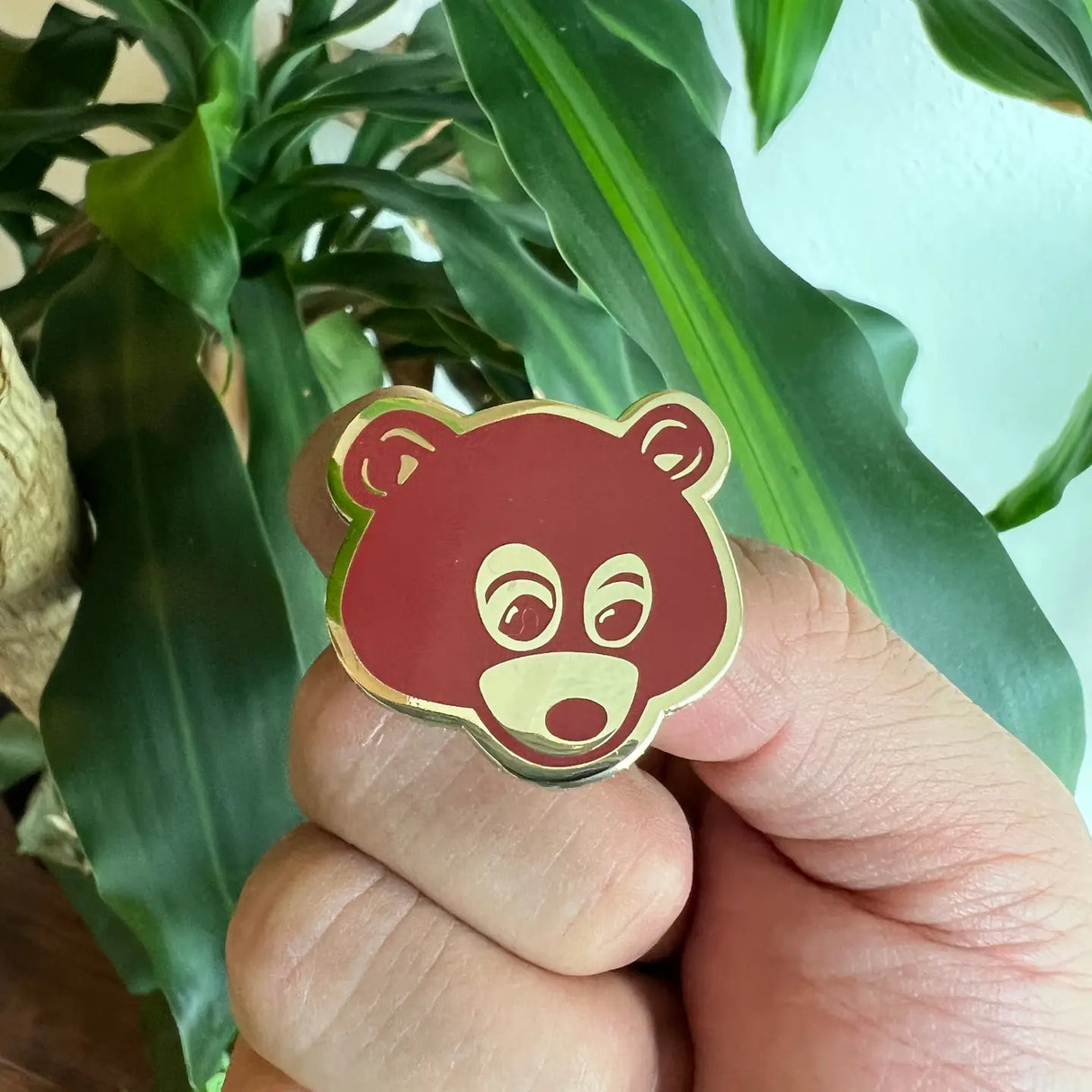 College Dropout Bear Pin