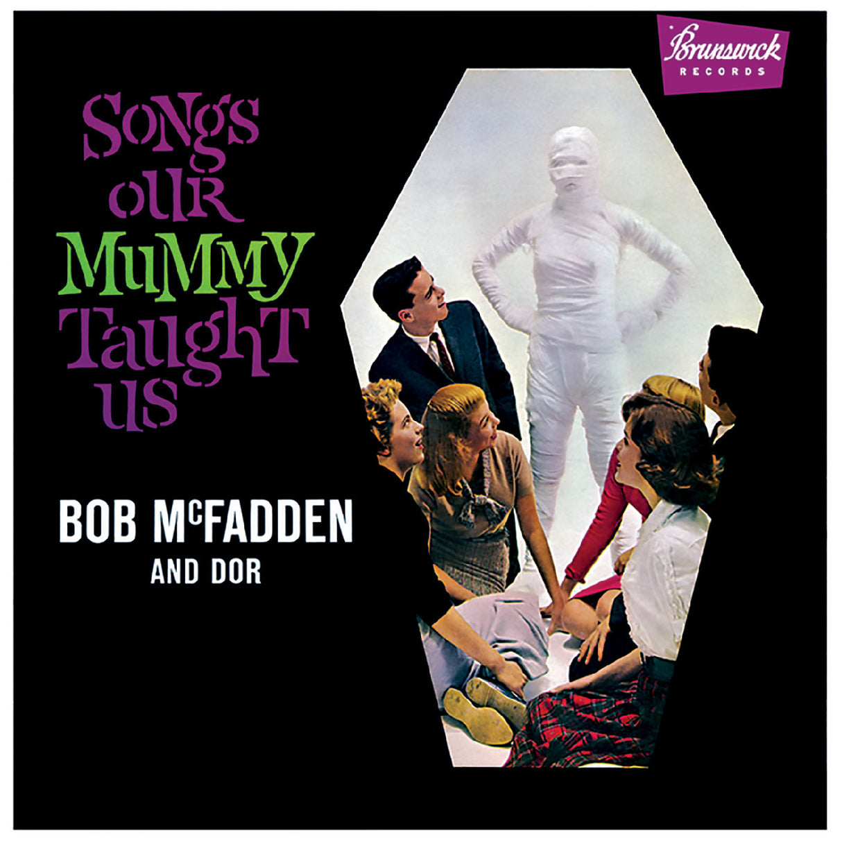 Bob McFadden and Dor - Songs Our Mummy Taught Us LP (Clear with Orange Pumpkin Swirl Vinyl)