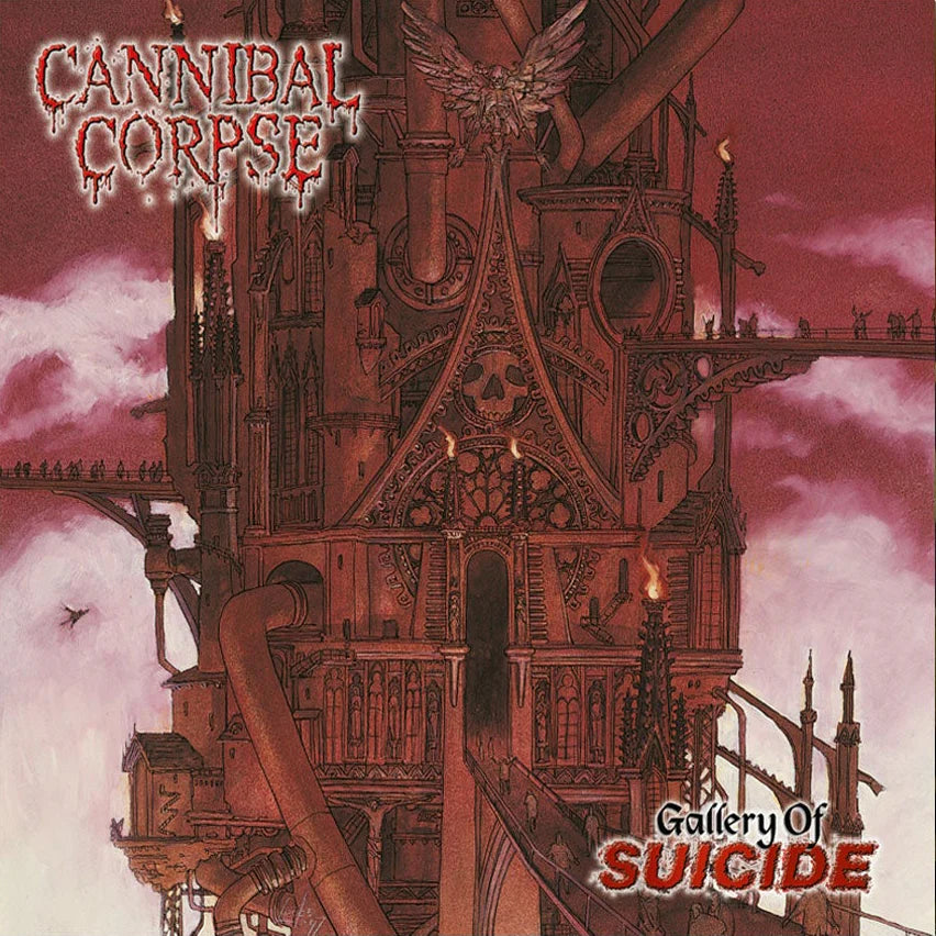 Cannibal Corpse - Gallery Of Suicide LP (White Vinyl)