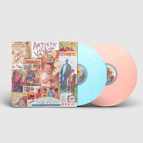 Daniel Johnston - Artistic Vice 2LP (Blue/Peach Swirl Vinyl)