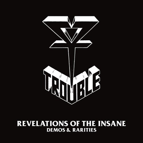 Album cover with 'Trouble' logo and text on a black background