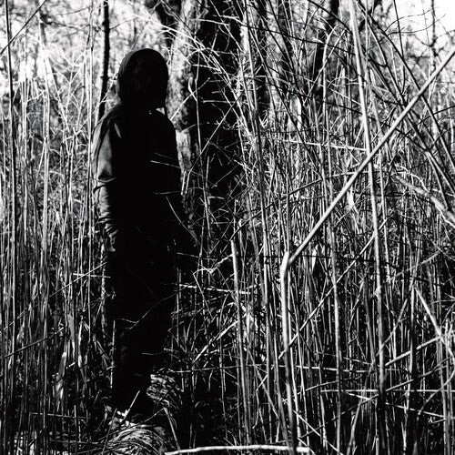 Person standing in tall grass with a blurred background