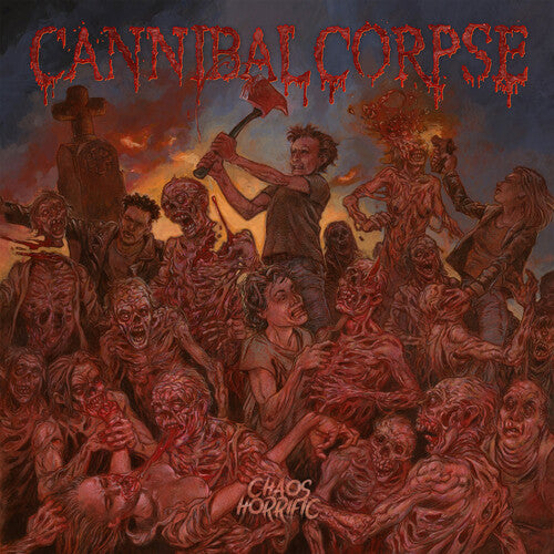 Cannibal Corpse - Chaos Horrific LP (Blue Smoke Vinyl)