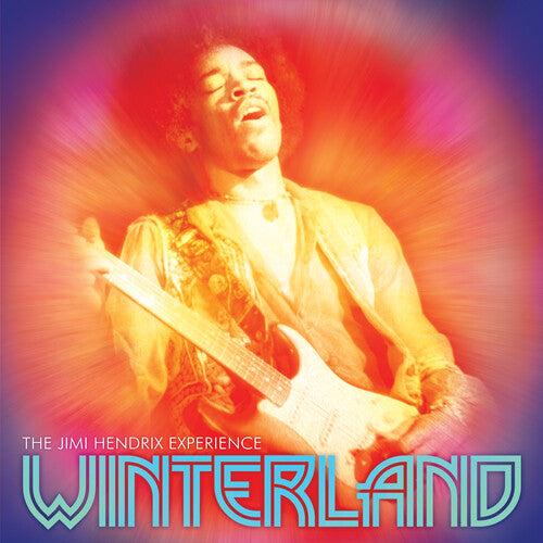 Album cover of 'Winterland' by The Jimi Hendrix Experience with a stylized image of Jimi Hendrix playing guitar.