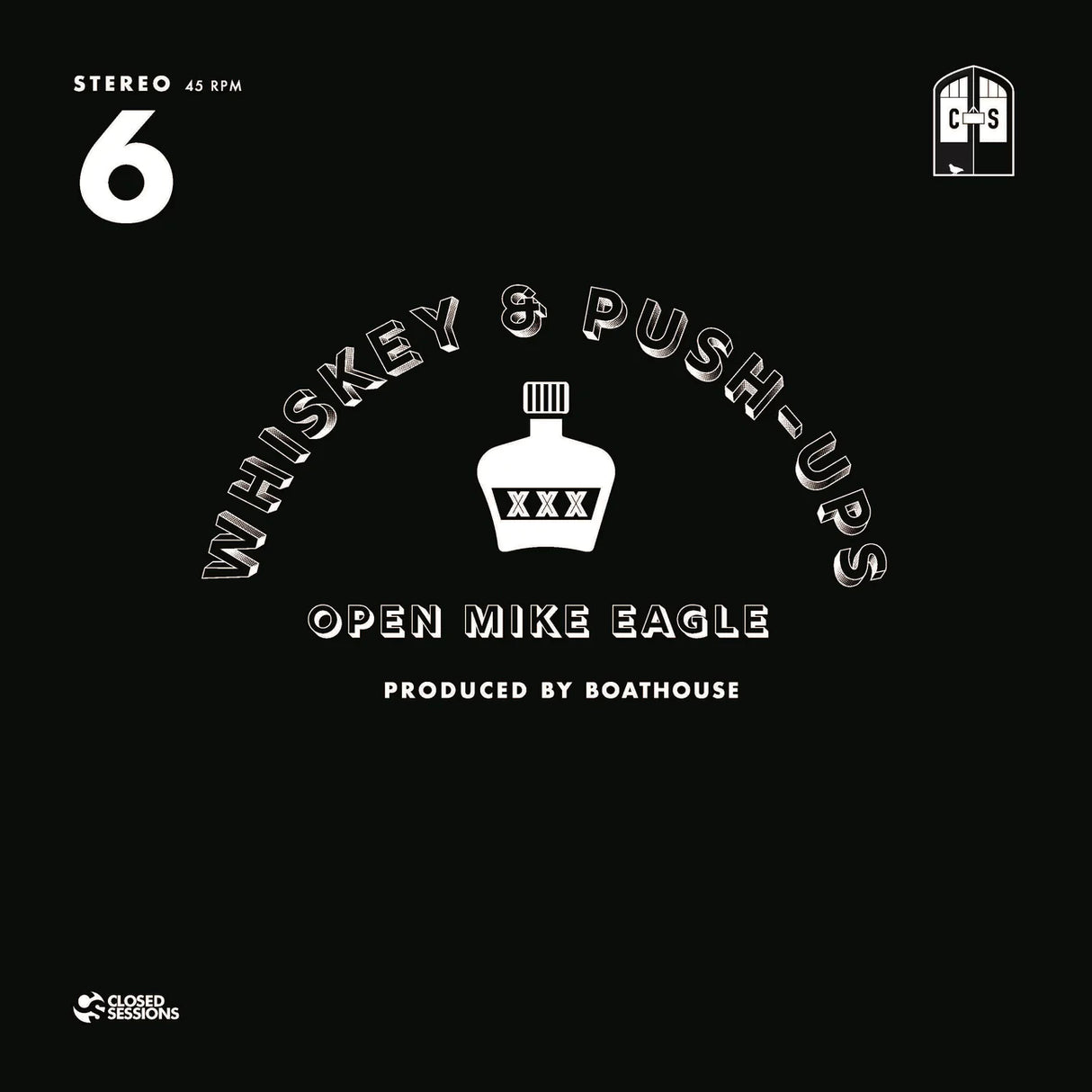 Open Mike Eagle - Whiskey & Push-Ups 7-Inch