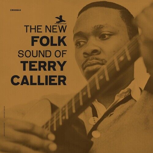 Album cover with a man playing guitar and text 'The New Folk Sound of Terry Callier' on a brown background.
