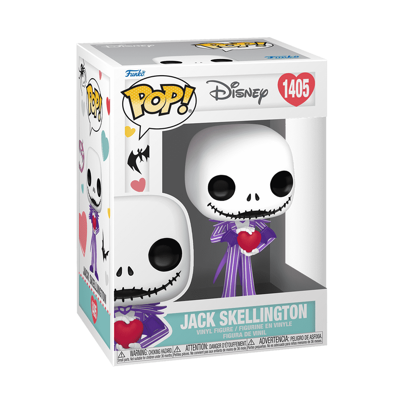 Pop! Jack Skellington With Valentine Heart
