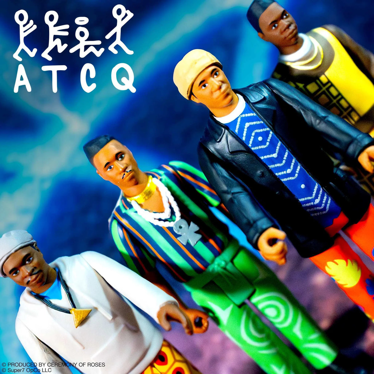 A Tribe Called Quest ReAction Figures Wave 1 People's Instinctive Travels And The Paths Of Rhythm (4-Pack)