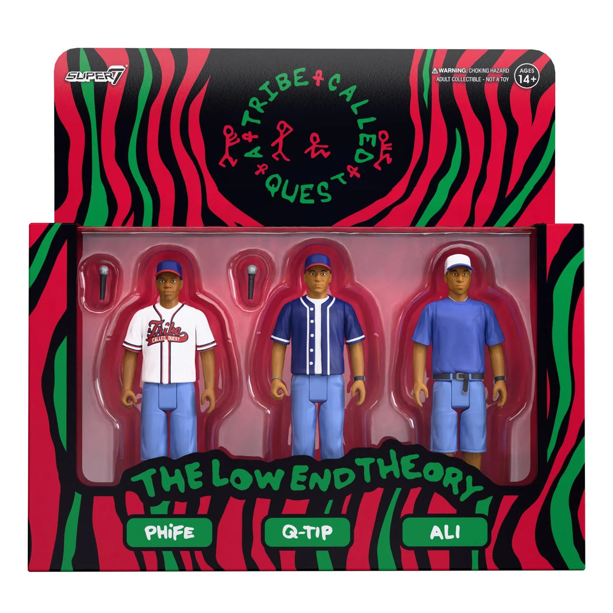 A TRIBE CALLED QUEST ReAction Figures Wave 02 The Low End Theory (3-Pack)