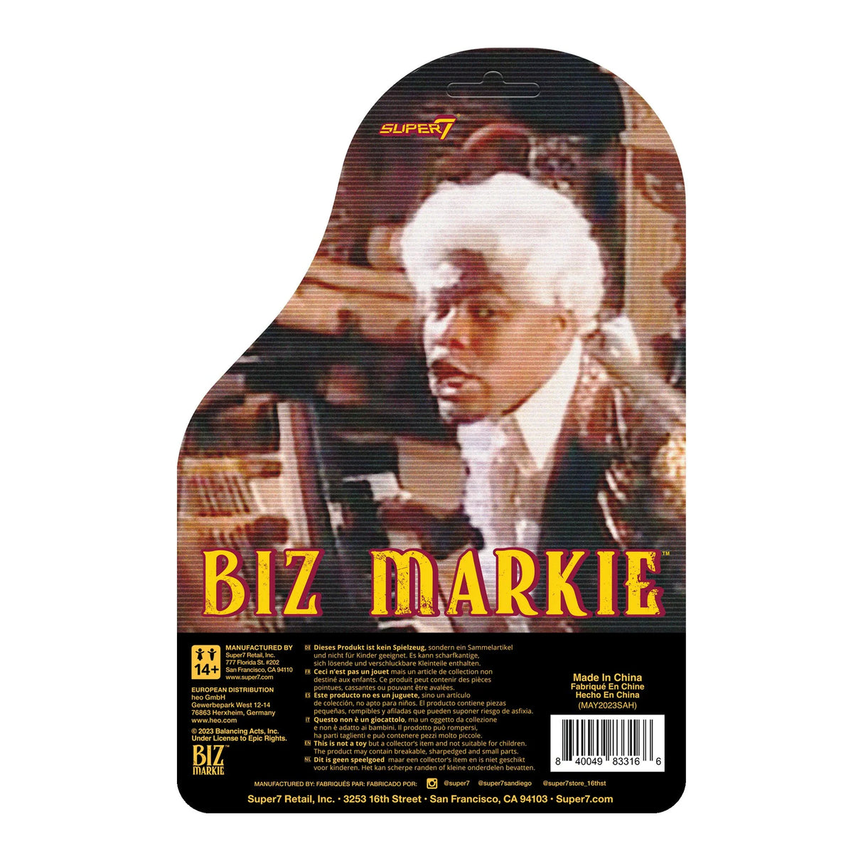 Biz Markie ReAction Figures Wave 2 Biz Markie (Just A Friend)