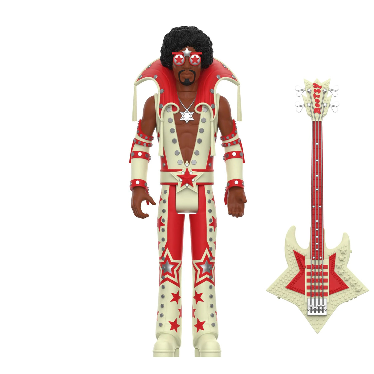 Bootsy Collins ReAction Figures Wave 3 Bootsy Collins (Glow)