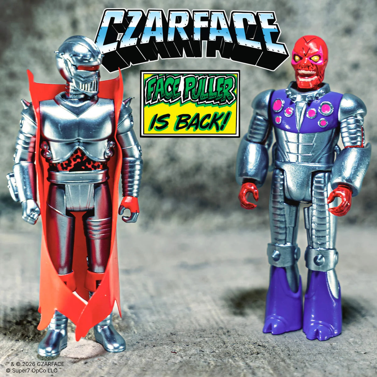 Czarface ReAction Figures Czarface & Frankie Pulitzer 2-Pack