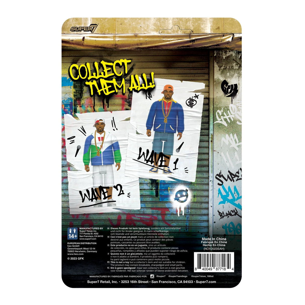 Ghostface Killah ReAction Figure Wave 2 Ghostface Killah (Can It Be All So Simple)