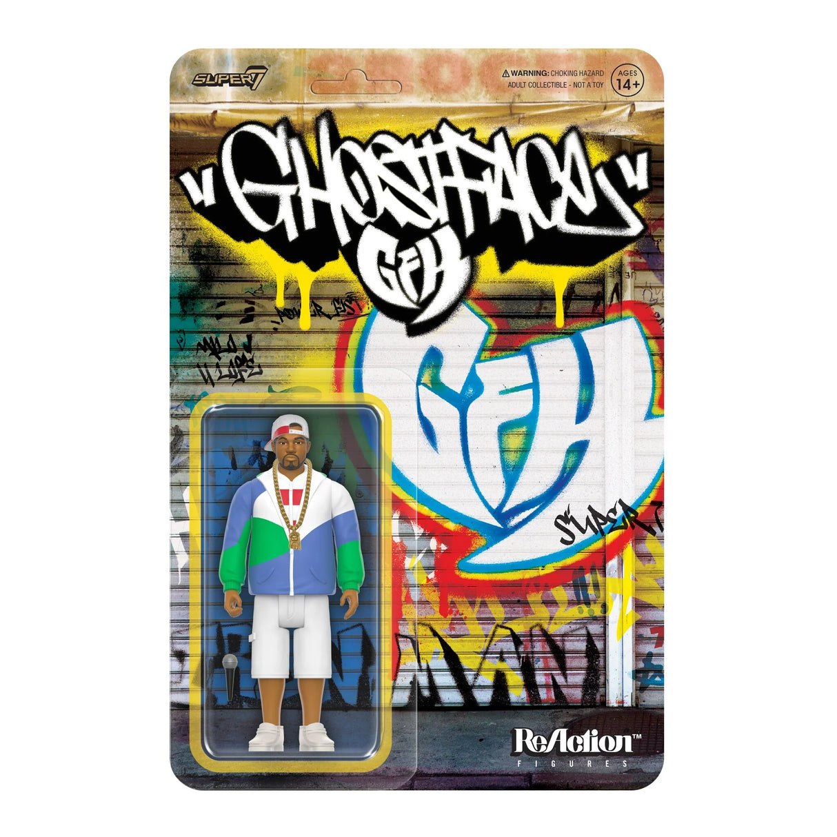 Ghostface Killah ReAction Figure Wave 2 Ghostface Killah (Can It Be All So Simple)