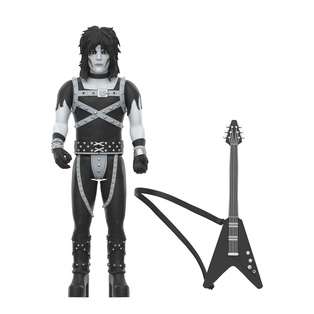 Motley Crue ReAction Figures Wave 2 Mick Mars (Shout At The Devil - Black & White)