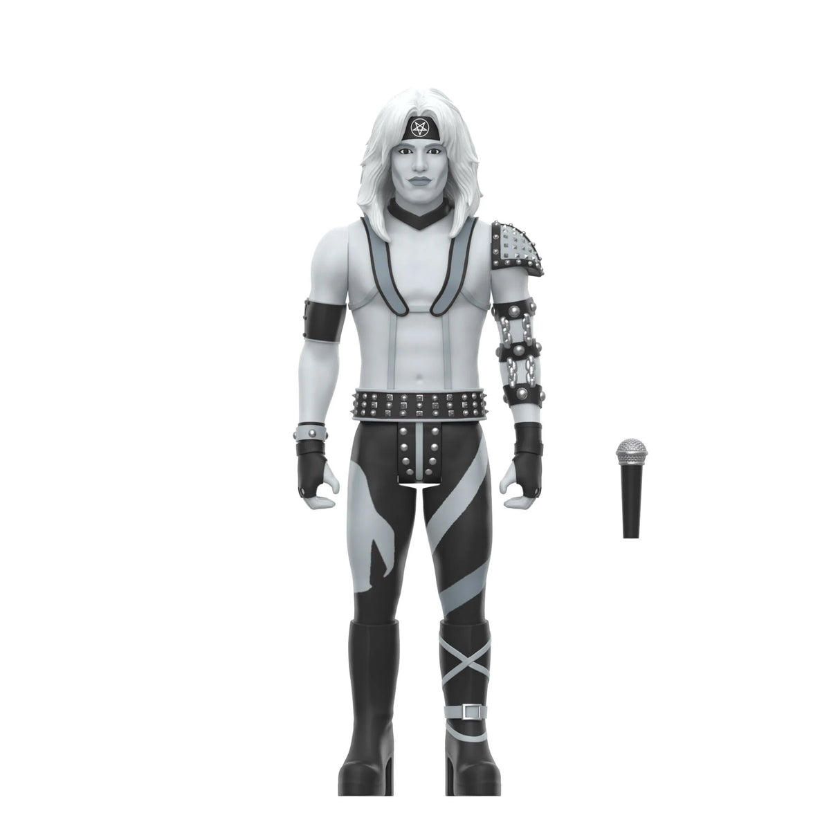 Motley Crue ReAction Figures Wave 2 Vince Neil (Shout At The Devil - Black & White)