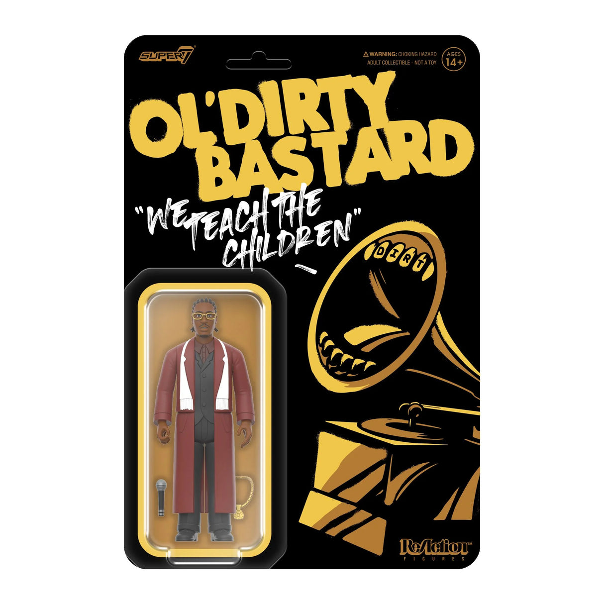 Ol' Dirty Bastard ReAction Figures Wave 4 ODB (For the Children)