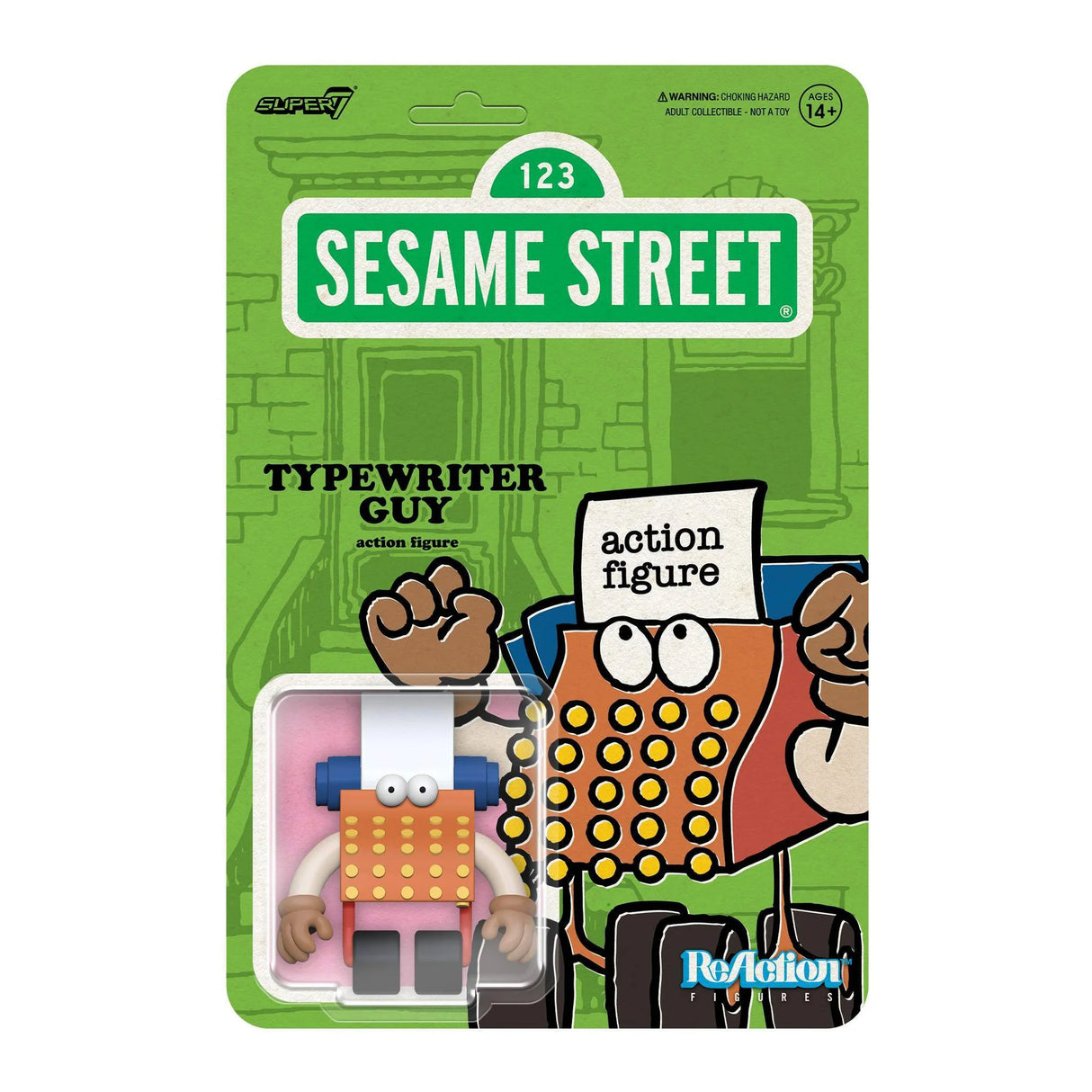Sesame Street ReAction Wave 6 Typewriter Guy