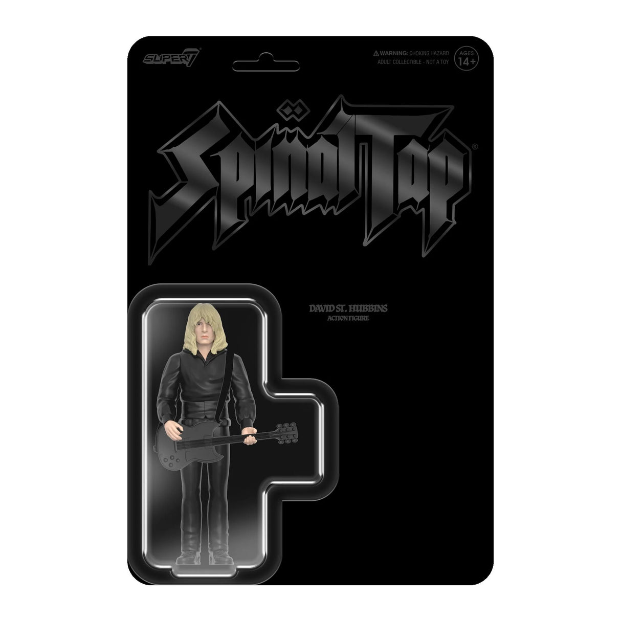 Spinal Tap ReAction Figures Wave 2 David St. Hubbins (None More Black)