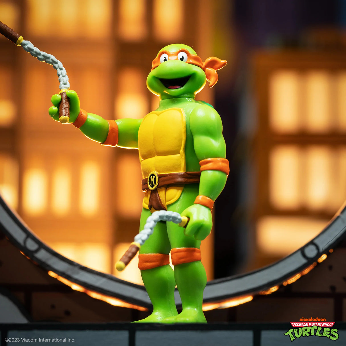 Teenage Mutant Ninja Turtles ReAction Wave 7 Michelangelo (Cartoon)