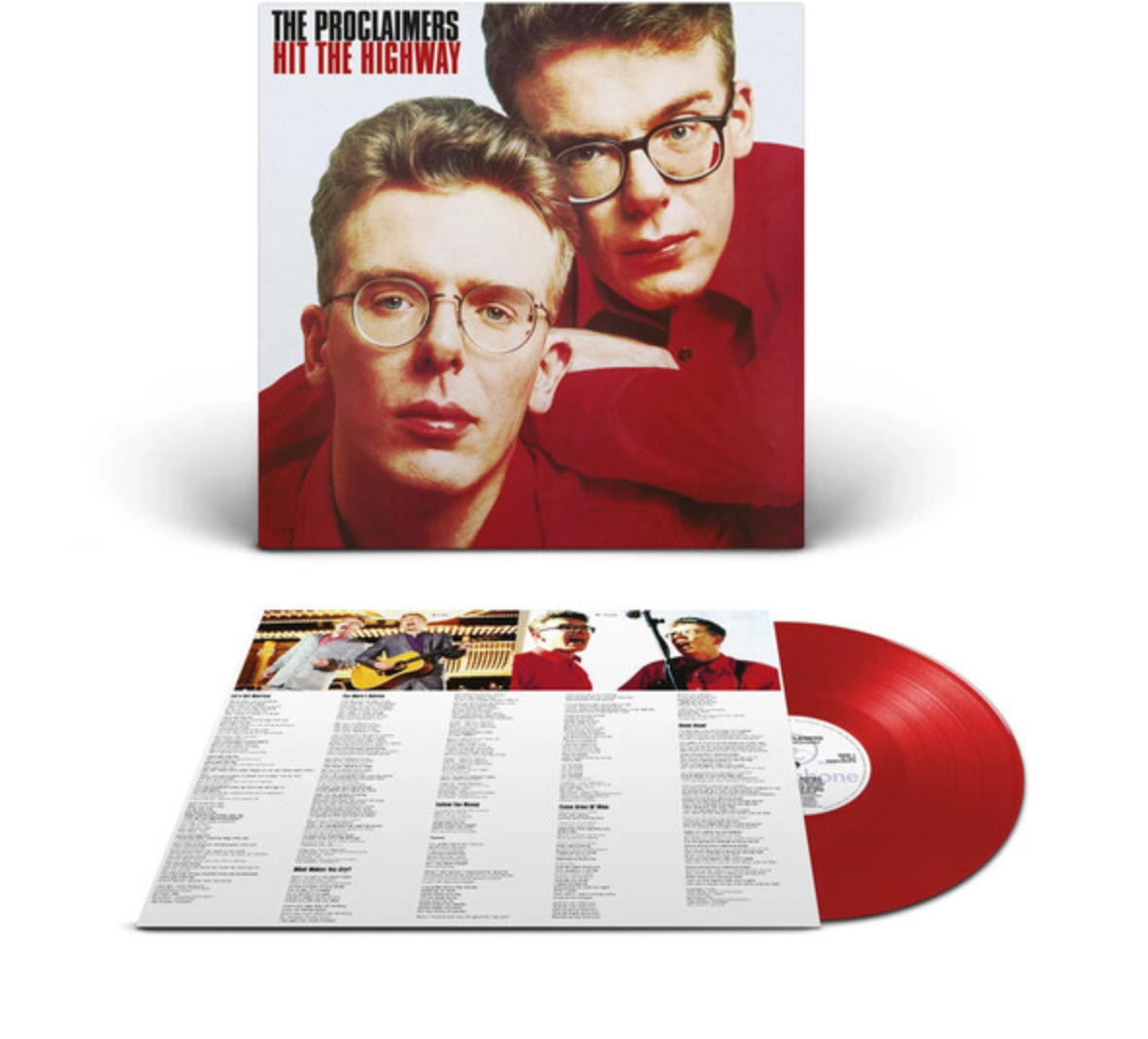 The Proclaimers - Hit The Highway LP (Red Vinyl)