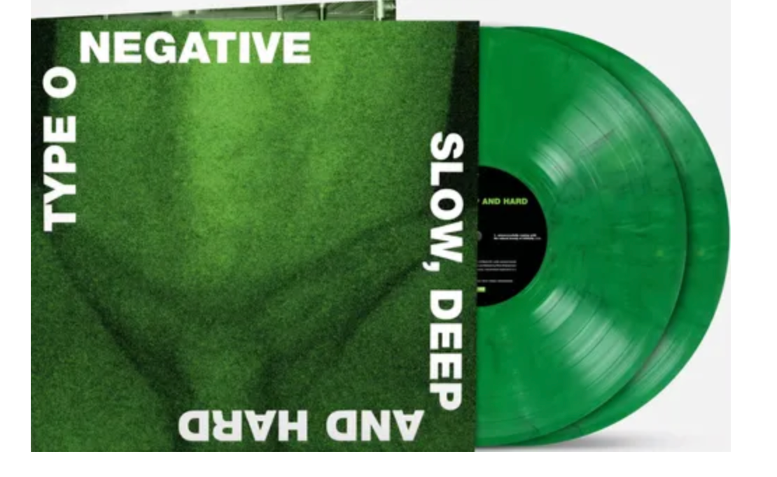 Type O Negative - Slow Deep And Hard 2lp (Green/Black Marbled Vinyl)