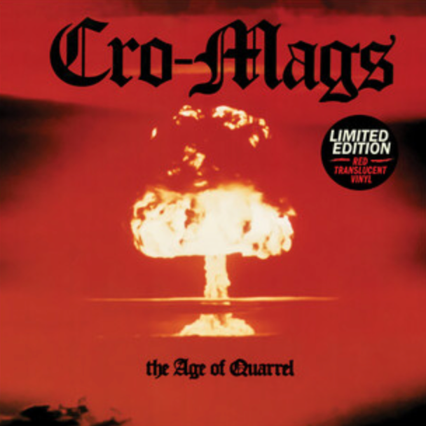 Cro-Mags - The Age Of Quarrel LP (Red Vinyl)