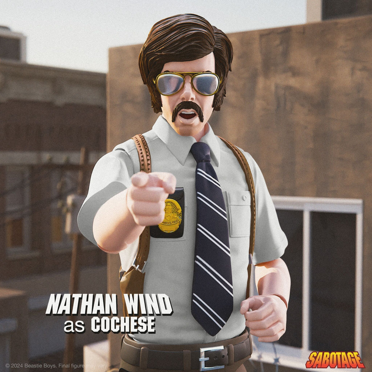 Beastie Boys ULTIMATES! Wave 1 Nathan Wind As Cochese Sabotage