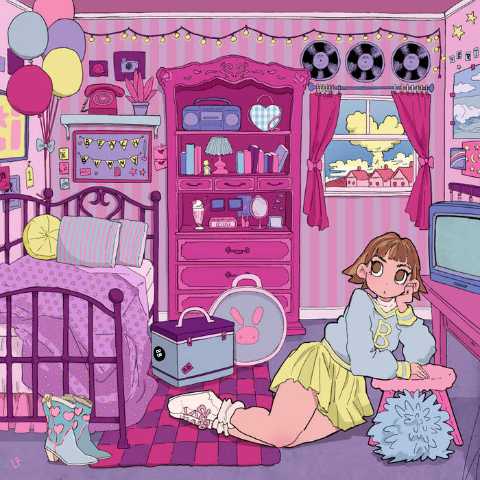 Beach Bunny - Tunnel Vision LP (Magenta Vinyl)