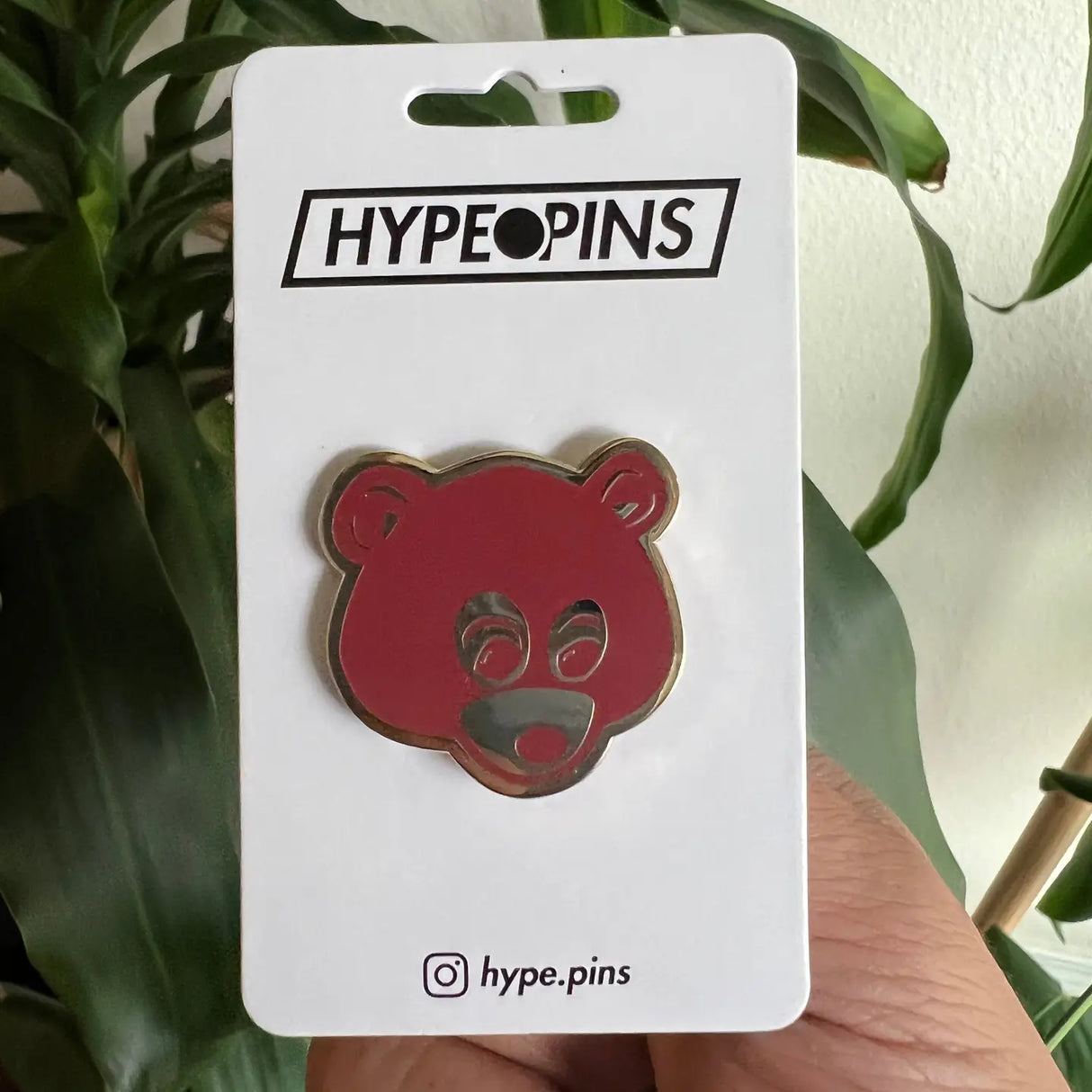 College Dropout Bear Pin