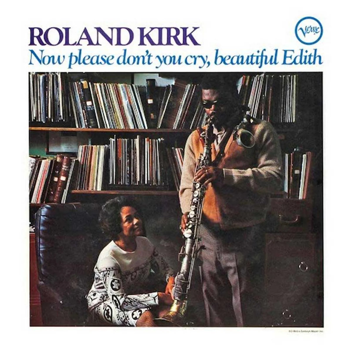 Roland Kirk - Now Please Don't You Cry, Beautiful Edith LP (Verve Acoustic Sounds Series)