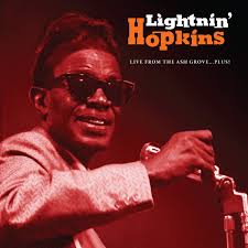 LIghtnin Hopkins - Live From The Ash Grove Plus LP (Blue Vinyl)