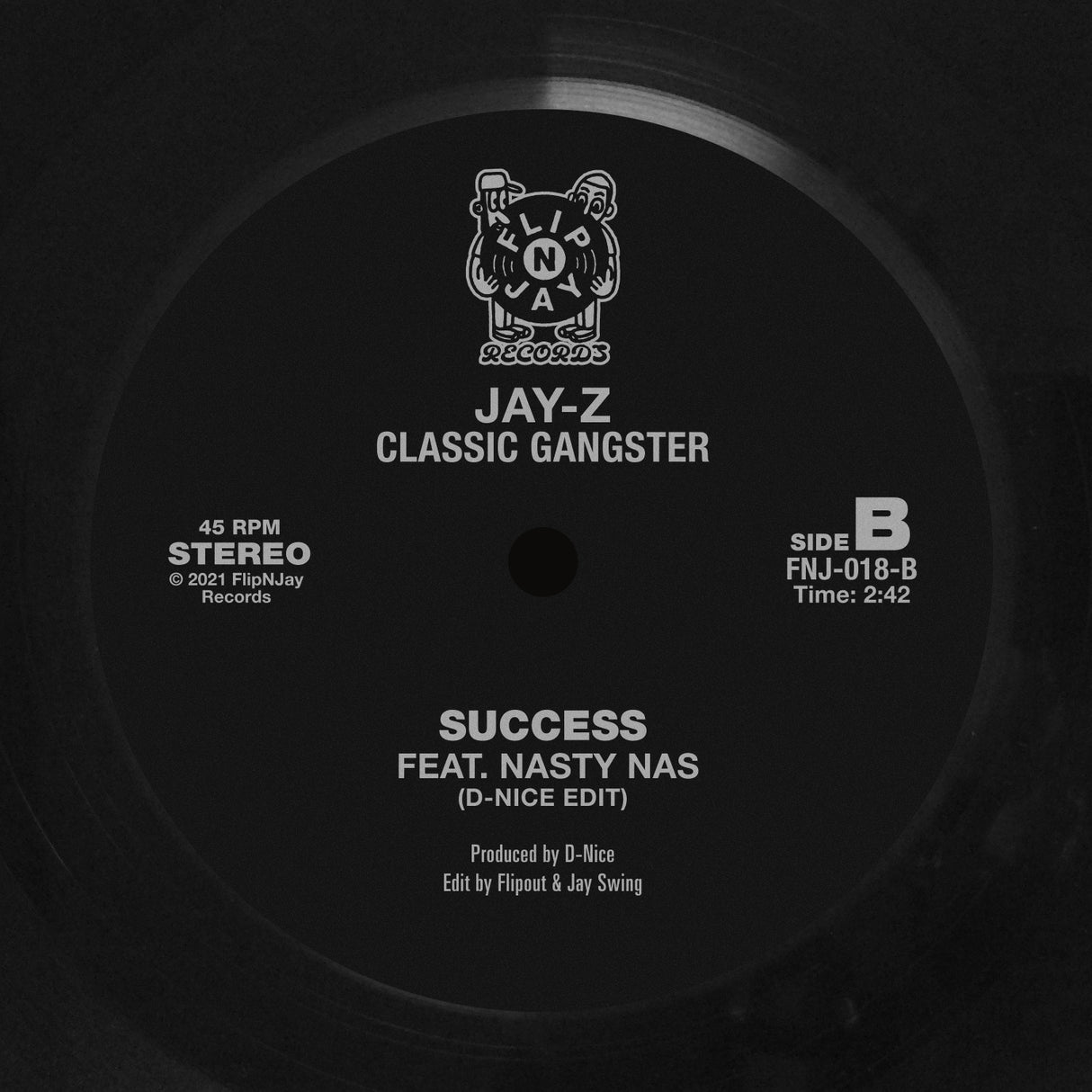Jay-Z - Classic Gangster Edits 2 7-Inch