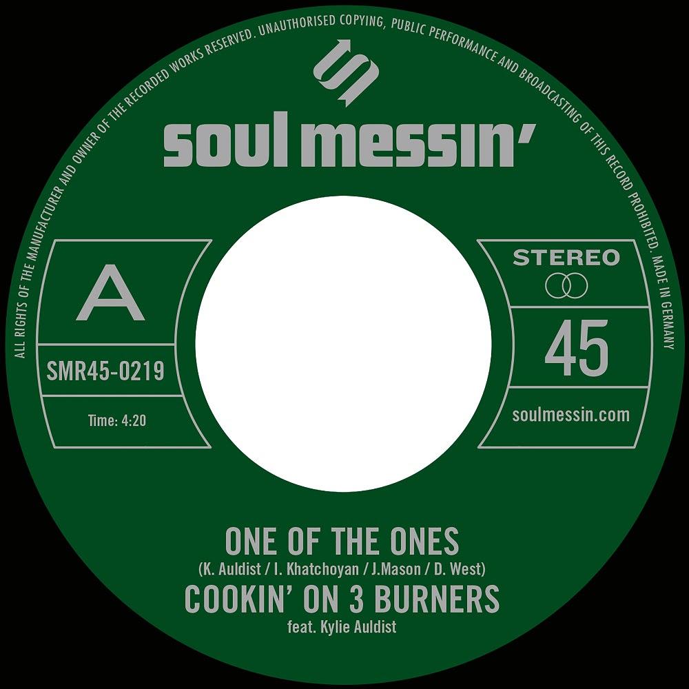 Cookin' On 3 Burners - One Of The Ones b/w Force Of Nature 7-Inch
