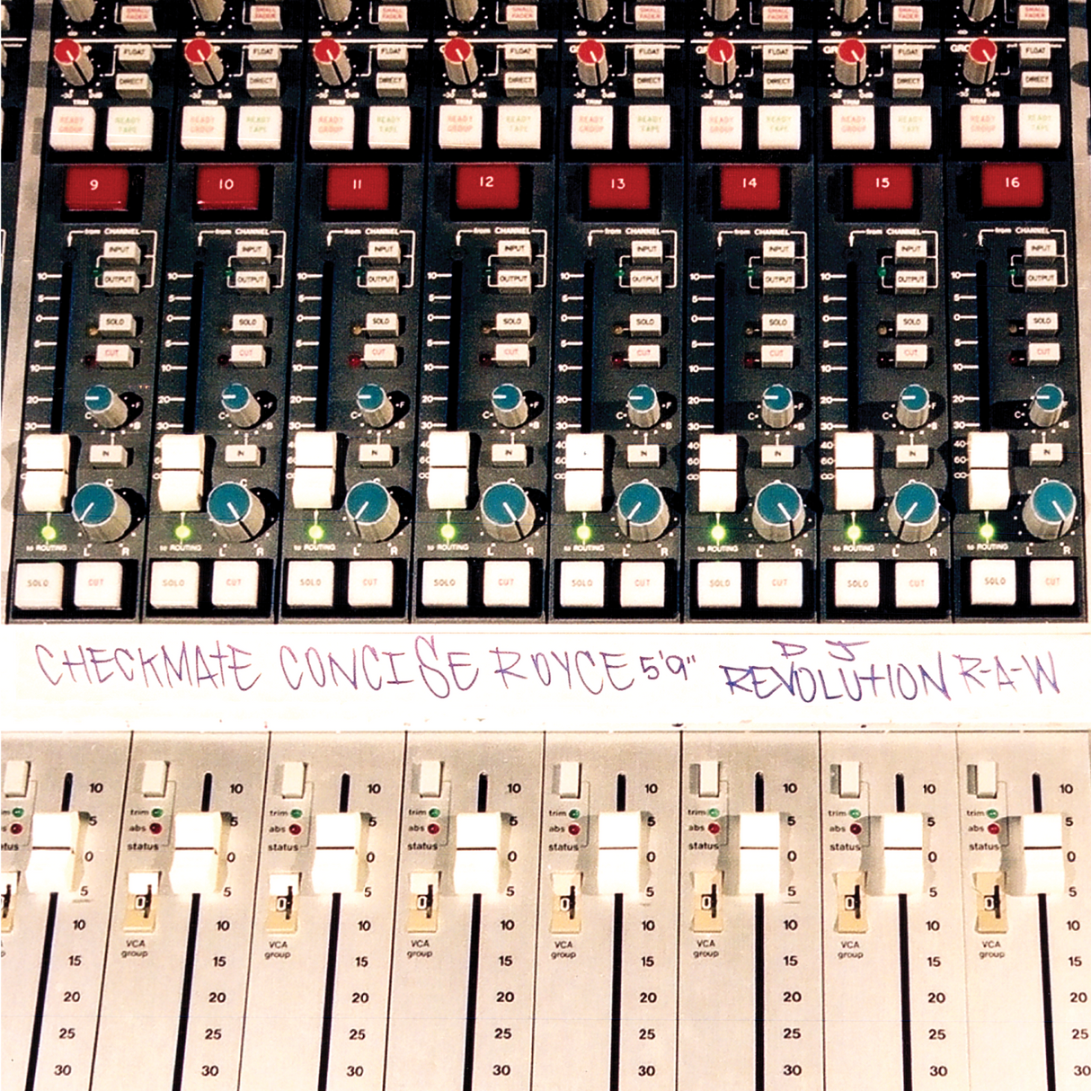 Checkmate feat Royce Da 5'9, Concise & DJ Revolution - R.A.W. / Big Time 7-Inch