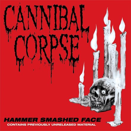Cannibal Corpse - Hammer Smashed Face EP (Clear With Red Splatter Vinyl)