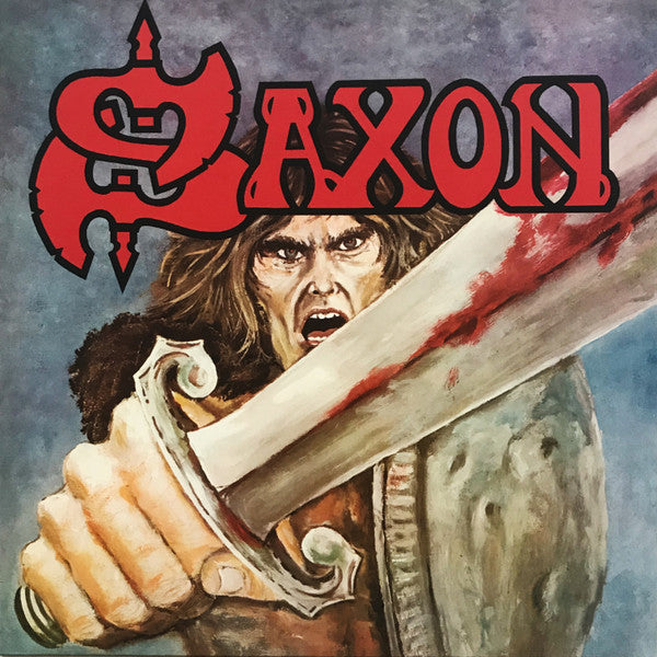 Saxon - Saxon LP (Blue / Red Splatter Vinyl)