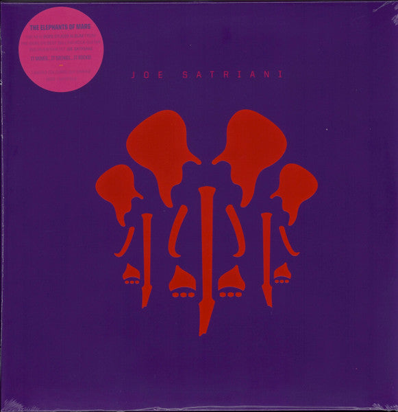 Joe Satriani – The Elephants Of Mars 2LP (Orange Vinyl)