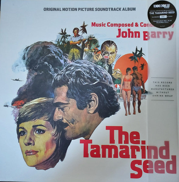 John Barry – The Tamarind Seed (Original Motion Picture Soundtrack Album) 2LP (Transparent Red/Blue)
