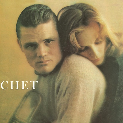 Album cover featuring a duet of Chet Baker with another person, with a title 'CHET' printed on the bottom.