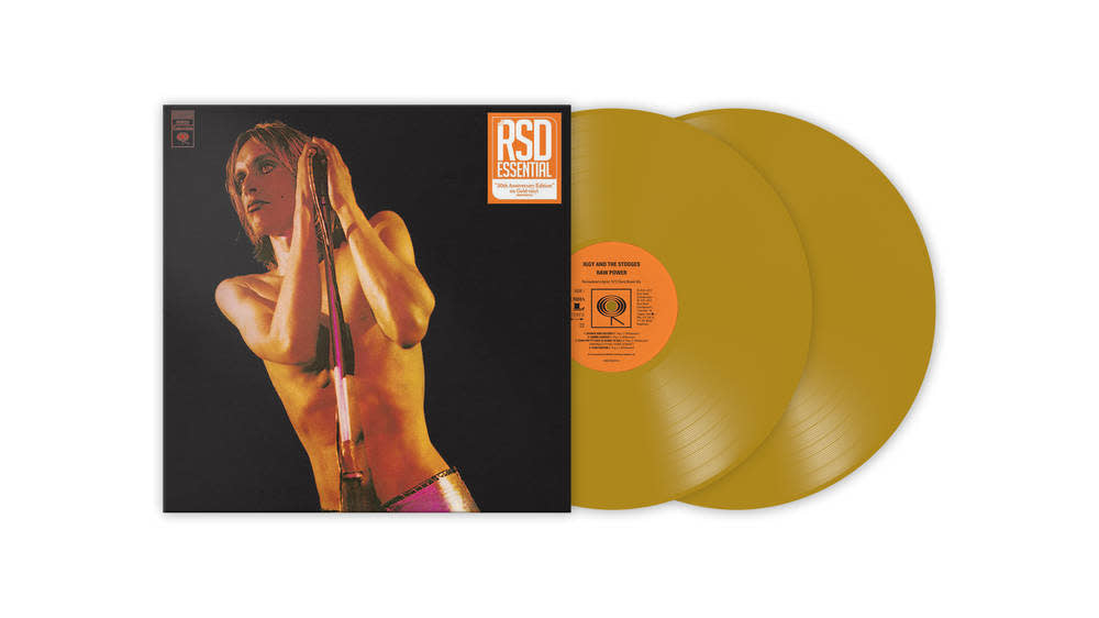 Iggy & The Stooges - Raw Power 2LP (50th Anniversary Edition gold Vinyl)