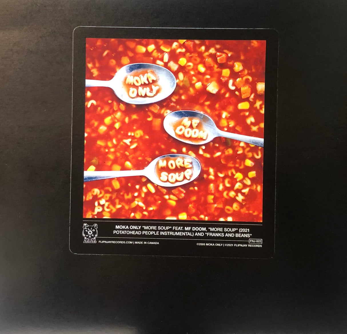 Moka Only featuring MF Doom - More Soup 7-Inch