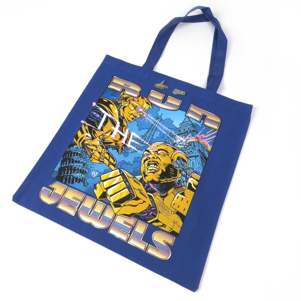 Run The Jewels - Record Tote Bag + Pins Set