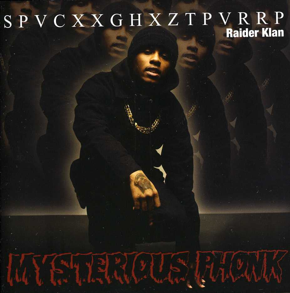 SpaceGhostPurrp - Mysterious Phonk: The Chronicles of SpaceGhostPurrp 2LP (Red / Black Vinyl)