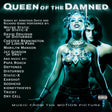 Album cover for 'Queen of the Damned' featuring a woman in elaborate costume with text listing contributors.