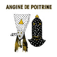 Illustration of a polka dot garment with 'Angine de Poitrine' text above.