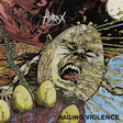 Album cover with a stylized illustration of a face and text 'Airax Raging Violence'.