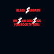 Black Sabbath logo with red and white text on a black background