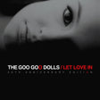 Album cover for 'Let Love In' 20th anniversary edition by The Goo Goo Dolls with a close-up of a person's eye.
